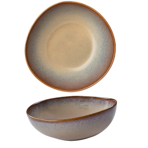 Ariane Splash Beige Elevated Coupe Bowl 18 cm Set of 4 - Lighting.co.za