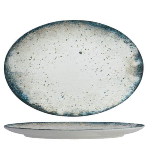 Ariane Verdant Oval Plate 32 cm Set of 6 - Lighting.co.za