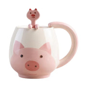 Brush & Burrow Kids Pig Porcelain Mug with Matching Spoon - Lighting.co.za