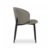 Gia Grey Fabric Dining Chair - Lighting.co.za