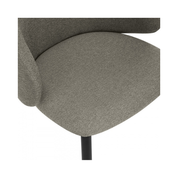 Gia Grey Fabric Dining Chair - Lighting.co.za