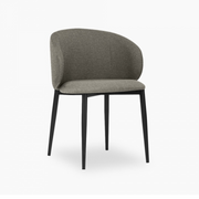 Gia Grey Fabric Dining Chair - Lighting.co.za