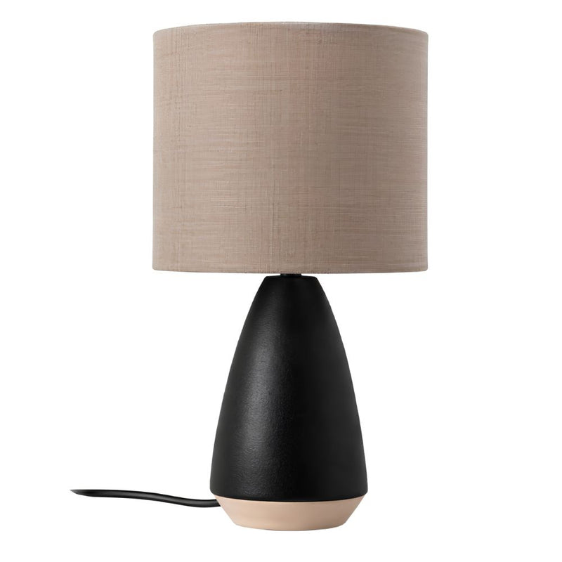 Hayley Black and Natural Table Lamp - Set of 2