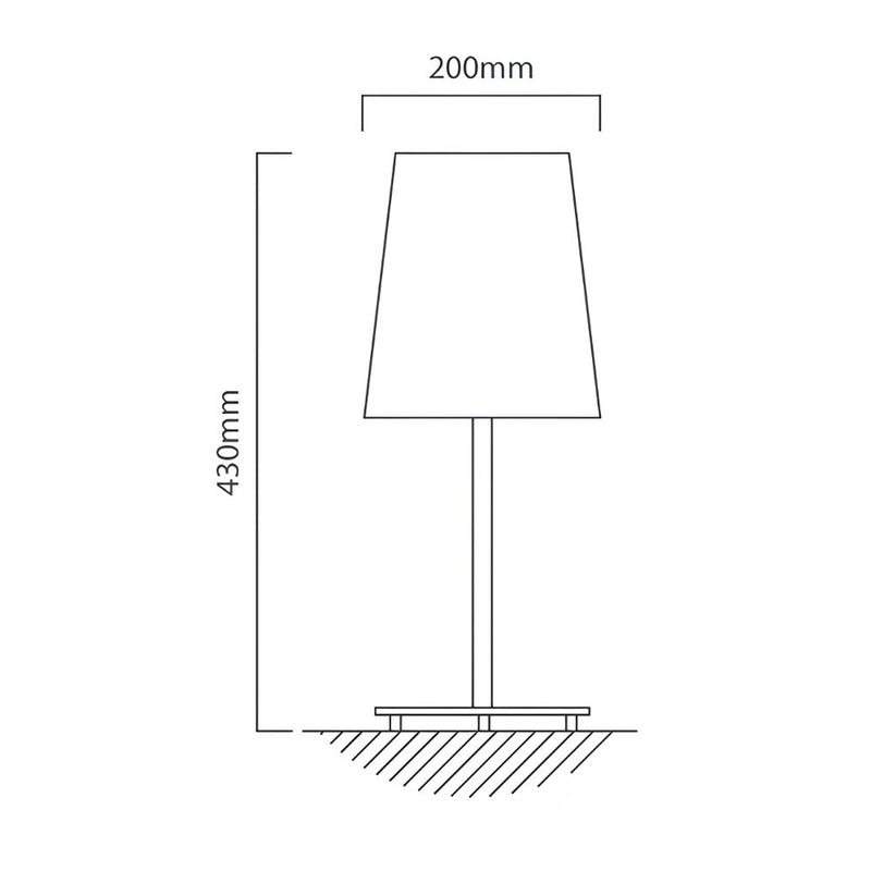 Hepburn Black Wire Mesh Table Lamp - Table Lamp - Lighting.co.za