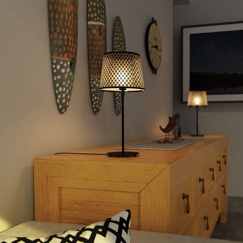 Hepburn Black Wire Mesh Table Lamp - Table Lamp - Lighting.co.za
