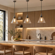 Hindley Cone Clear Glass Pendant Light - Pendant Light - Lighting.co.za