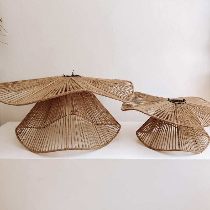 Baffin Natural Rattan Pendant Light 2 Sizes - Lighting.co.za