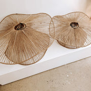 Baffin Natural Rattan Pendant Light 2 Sizes - Lighting.co.za