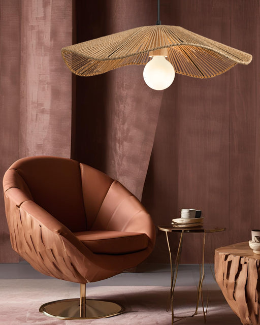 Fleur Natural String Rattan Pendant Light - Lighting.co.za