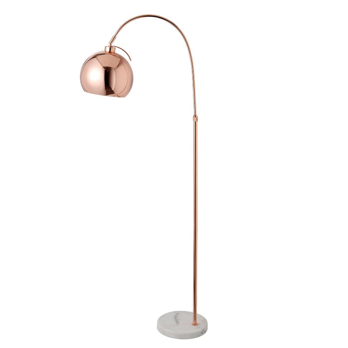 Chester Copper Arco Floor Lamp - Lighting.co.za