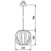 Rae Stainless Steel Pendant Light - Lighting.co.za