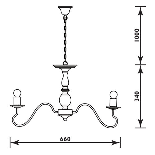 Zed Plain Black 5 or 8 Light Chandelier - Lighting.co.za