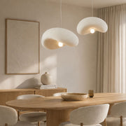 Jasper White or Black Organic Pendant Light 3 Sizes - Pendant Light - Lighting.co.za