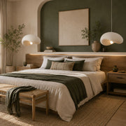 Jasper White or Black Organic Pendant Light 3 Sizes - Pendant Light - Lighting.co.za