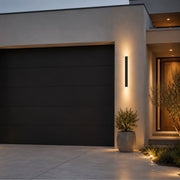 Josi LED Black Slim Outdoor Wall Light - Outdoor Wall Light - Lighting.co.za