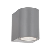 Block U Round Down Only Black | White | Grey GU10 Outdoor Wall Light - Lighting.co.za