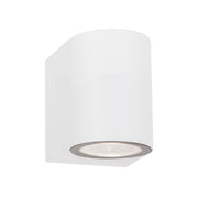 Block U Round Down Only Black | White | Grey GU10 Outdoor Wall Light - Lighting.co.za