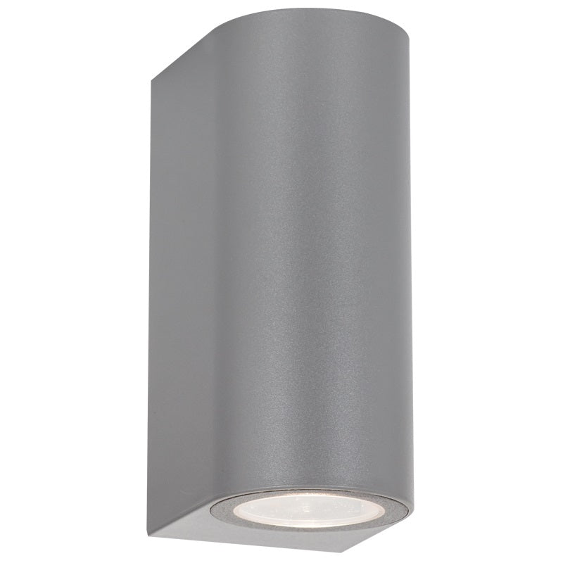 Block U Round Up Down Black | White | Grey GU10 Outdoor Wall Light - Lighting.co.za