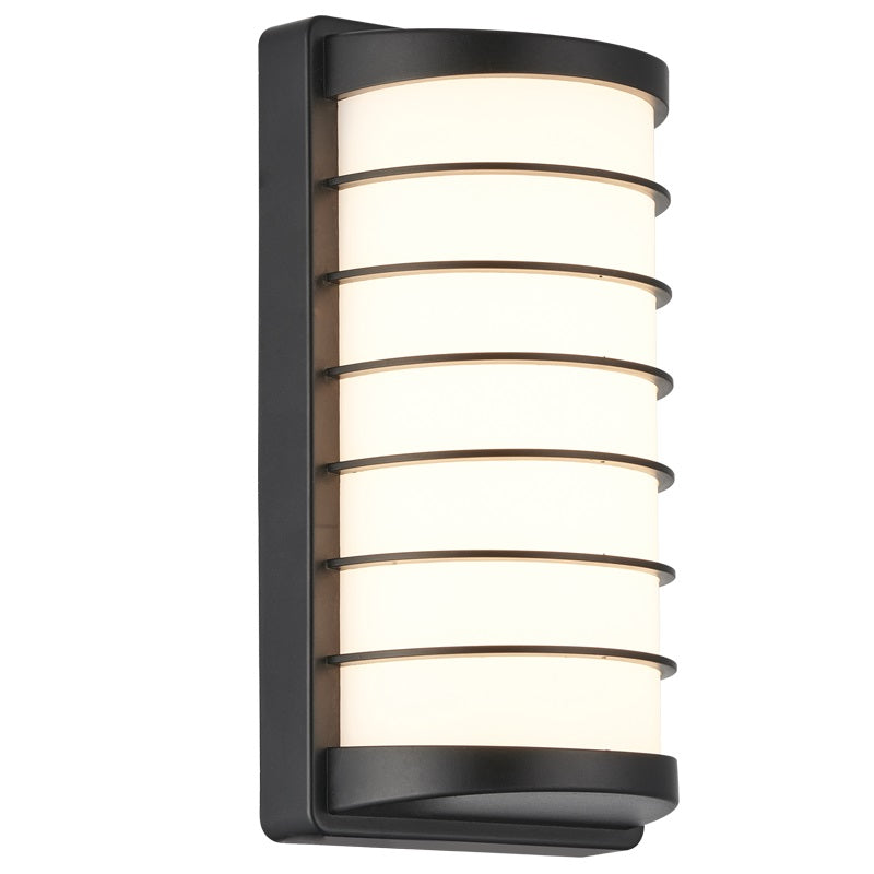 Vedrine Black LED Outdoor Wall Light - Lighting.co.za