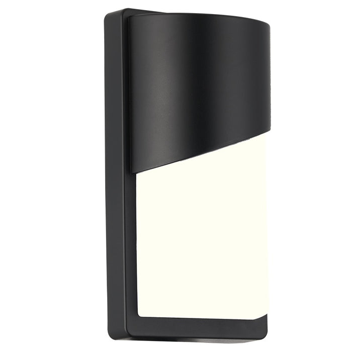 Fresno Black LED Outdoor Wall Light