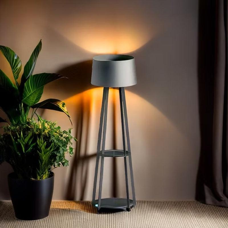 Sefa Slatted Column Floor Lamp