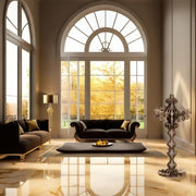 Odessa Ornate Scroll Floor Lamp - Floor Lamp - Lighting.co.za