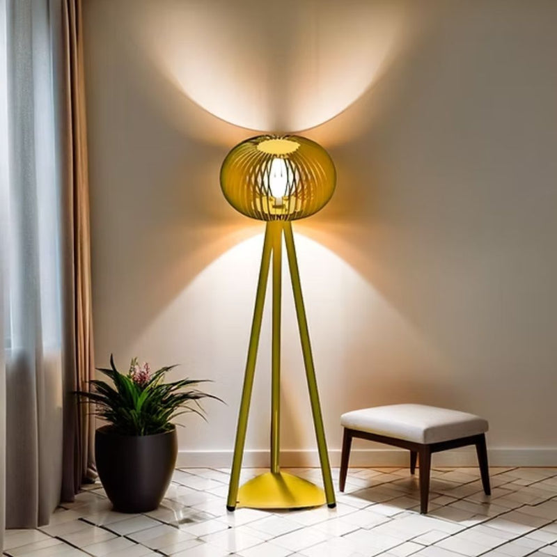 Nandi Tripod Globe Floor Lamp