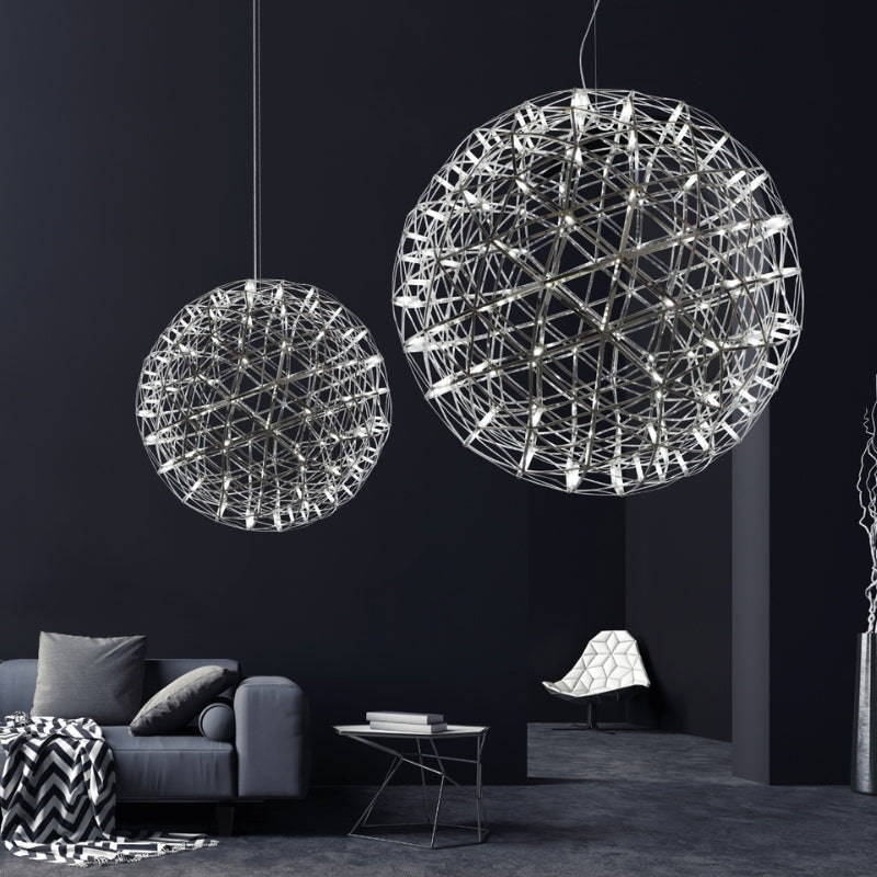Tangle Stainless Steel LED Fuse Medium Pendant Light 2 Options - Lighting.co.za