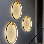 Unity Black and Gold LED Wall Light - Lighting.co.za