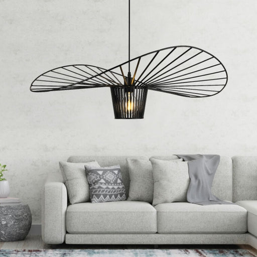 Sensu Baccor Flutter Black | Gold Wire Pendant Light 2 Sizes - Lighting.co.za