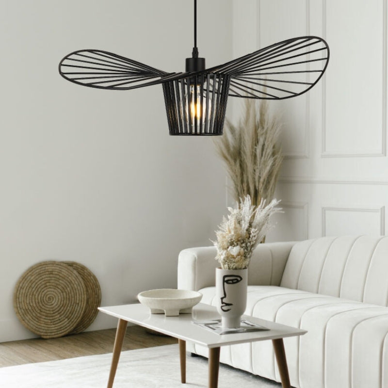 Sensu Baccor Flutter Black | Gold Wire Pendant Light 2 Sizes - Lighting.co.za