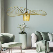 Sensu Baccor Flutter Black | Gold Wire Pendant Light 2 Sizes - Lighting.co.za