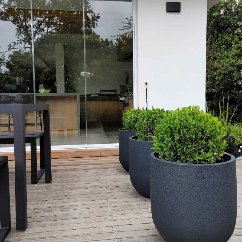 Rustic Cask Japi Planter 3 Sizes - Lighting.co.za