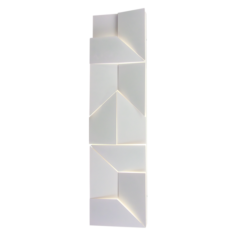 Blanche Rectangular White LED Dimmable Wall Light — Lighting.co.za