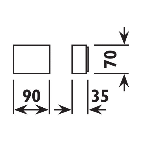 Jose White or Silver LED Wall Light - Lighting.co.za