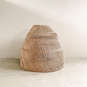 Lagoon Style 2 Natural Rattan Pendant Light 2 Sizes - Lighting.co.za