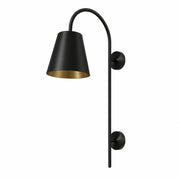 Lia Brass Look Metal Wall Light - Indoor Wall Light - Lighting.co.za