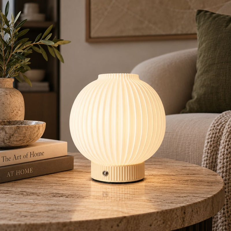 Luca Round Rechargeable Lamp