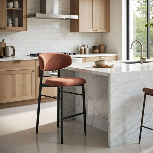 Lucien Bar Stool - Stools and Ottomans - Lighting.co.za