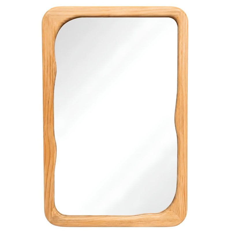 Madison Irregular Square Wood Mirror