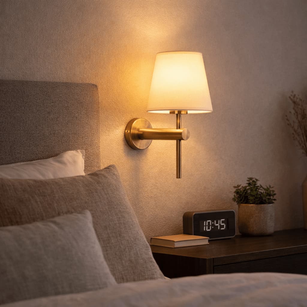 Mallorca Black | Gold | Chrome and Shade Wall Light - Wall Light - Lighting.co.za