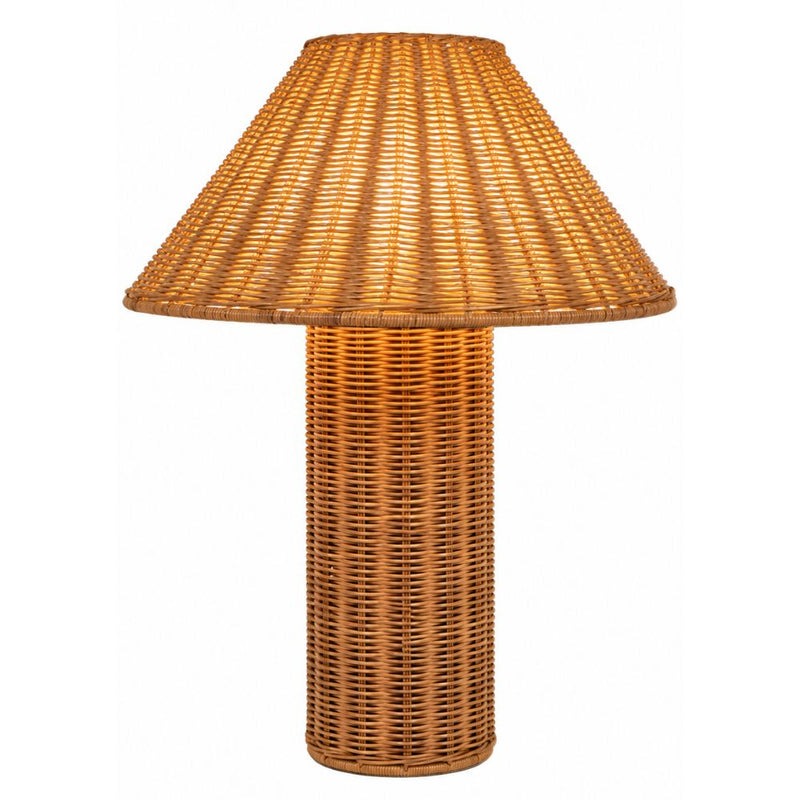 Margot Rattan Cane Table Lamp