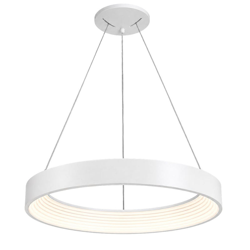 Marlow Black or White CCT LED Pendant Light with Adjustable Remote