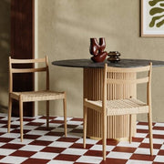 Mia Black | Natural Dining Chair - Lighting.co.za