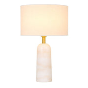Milan White Marble Table Lamp - Table Lamp - Lighting.co.za