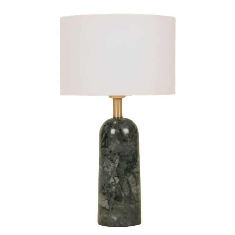 Milan Green Marble Table Lamp - Table Lamp - Lighting.co.za
