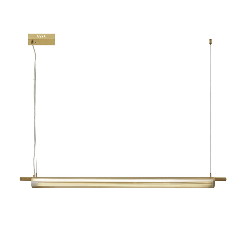 Misaki Black or Gold Linear LED Pendant Light - Lighting.co.za