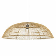 Nautica Natural or Black Rattan Pendant Light - Pendant Light - Lighting.co.za