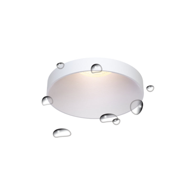 Nema 2304 Waterproof Round Recessed GU10 82mm Downlight
