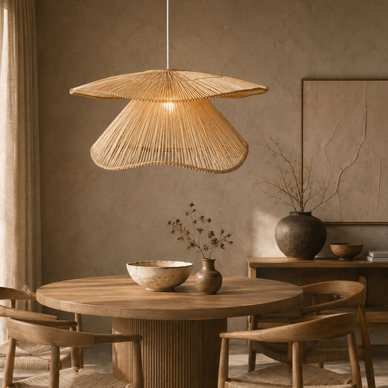 Samba Natural Rattan Pendant Light 2 Sizes